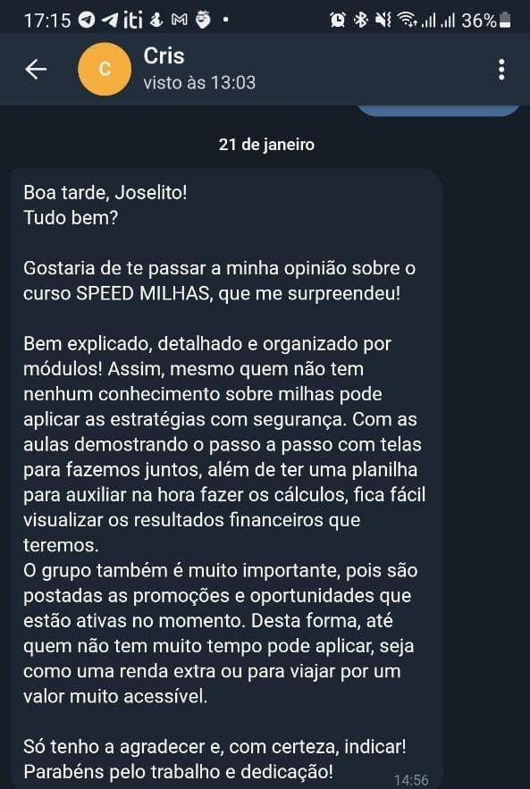 Depoimento de Cris começando do zero